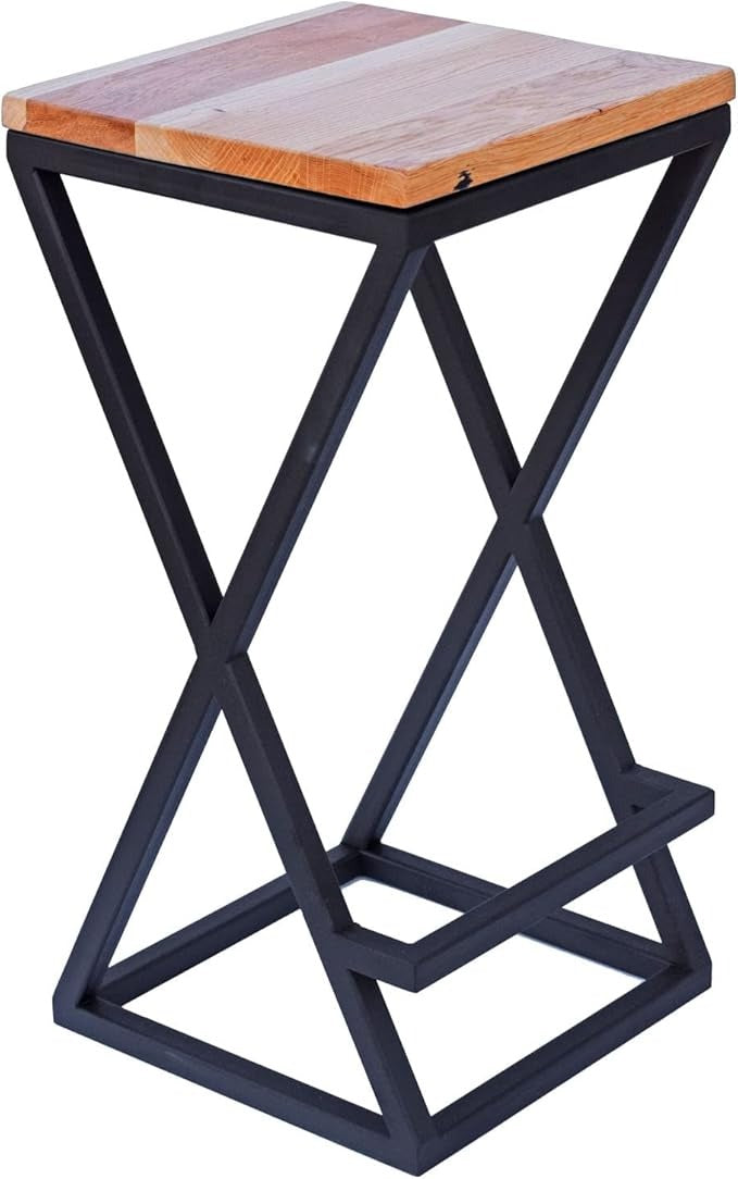 Industrial Style Steel Bar Stool