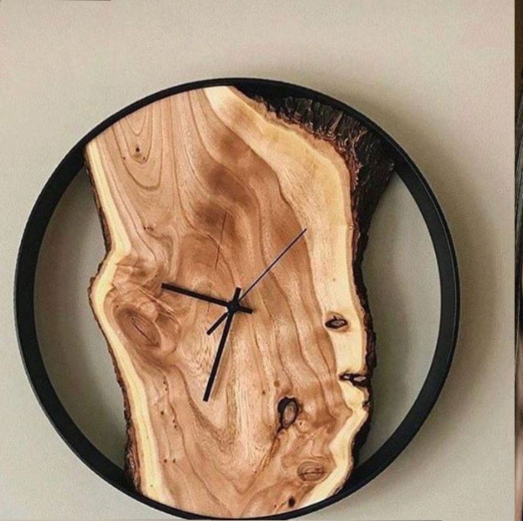 Elegance in Time – Wooden Wall Clock