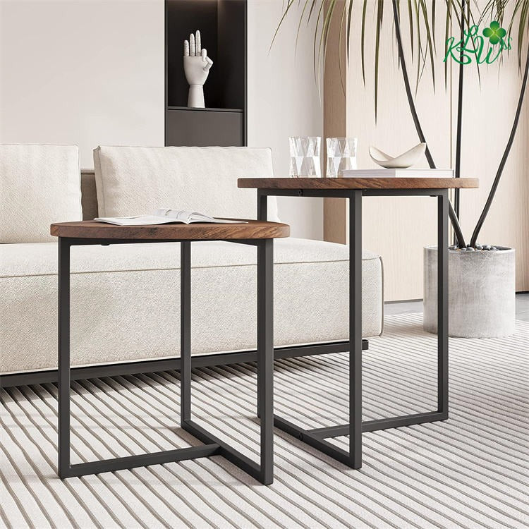 Leisure Coffee Table Wooden Round