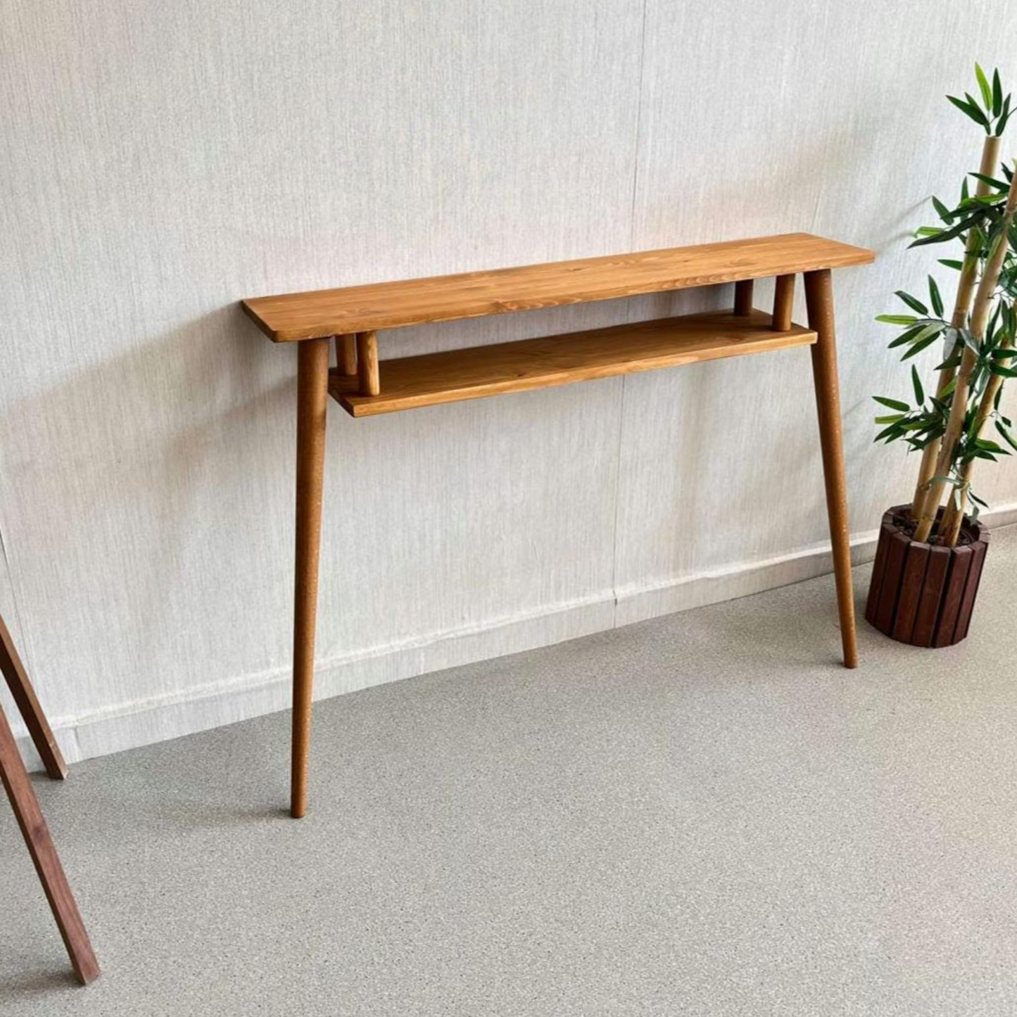 Space Saving Wooden Console Table