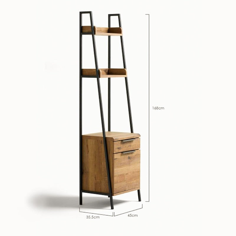 Craven Room Cabinet Bookcase Organizer Rack sheesham wood