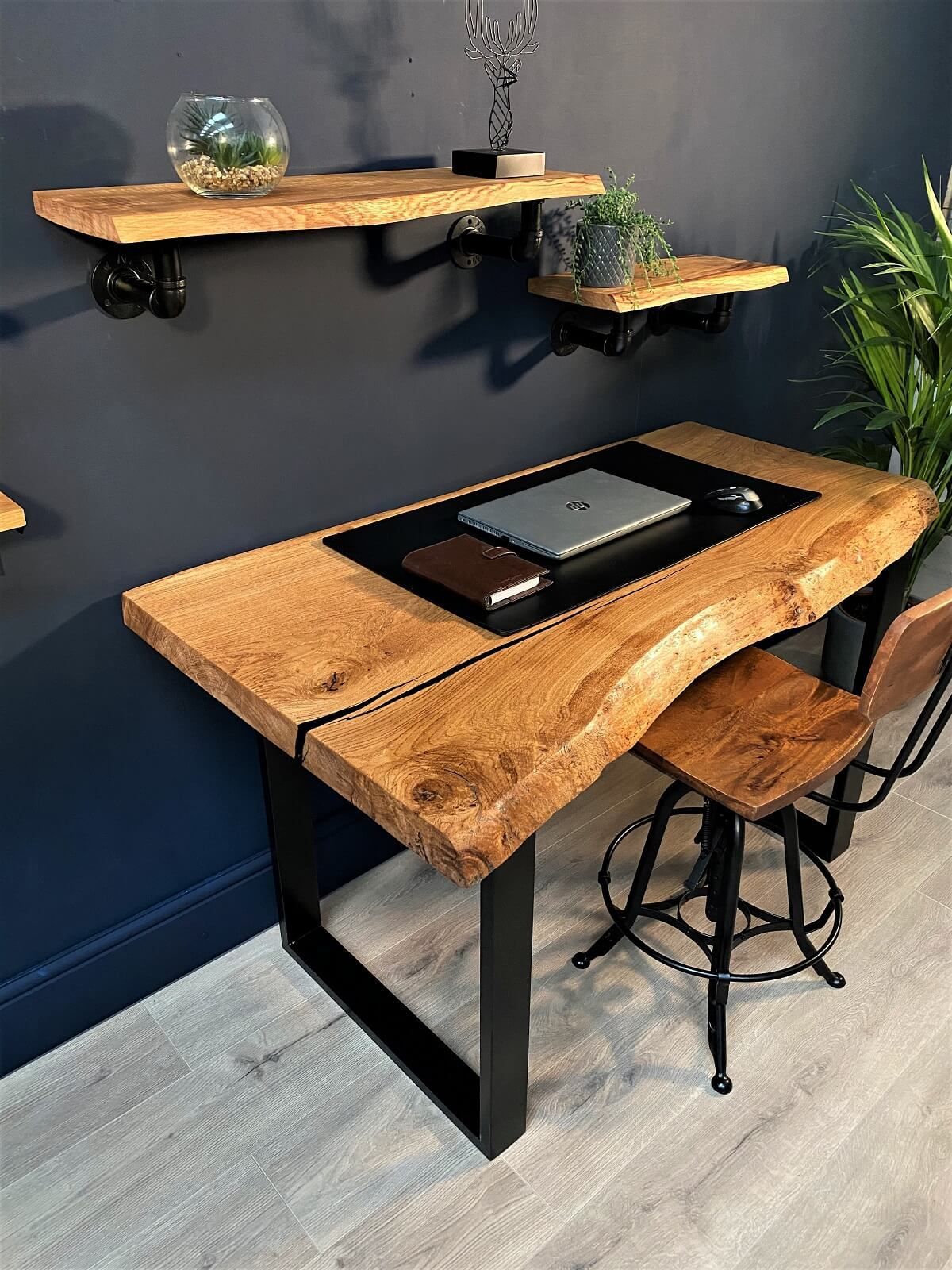Live Edge Executive Desk