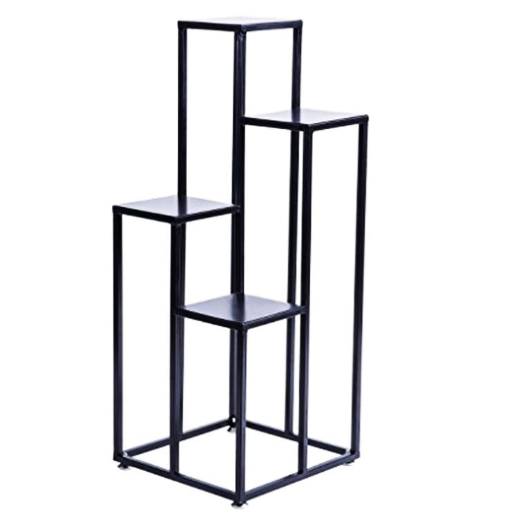 Premium metal and wood plant display stand – Adaptivo Furniture