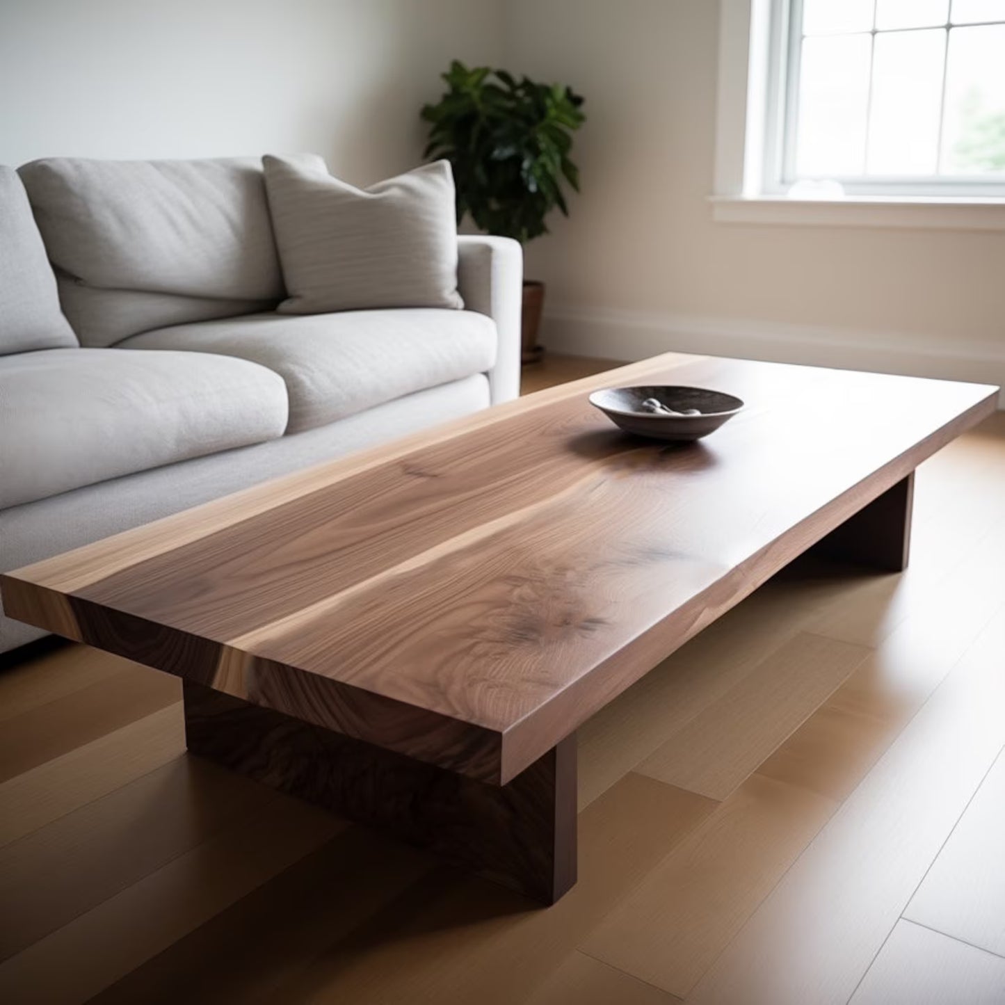 Modern Boho Sheesham Wood Table – Handmade Furniture Adaptivo