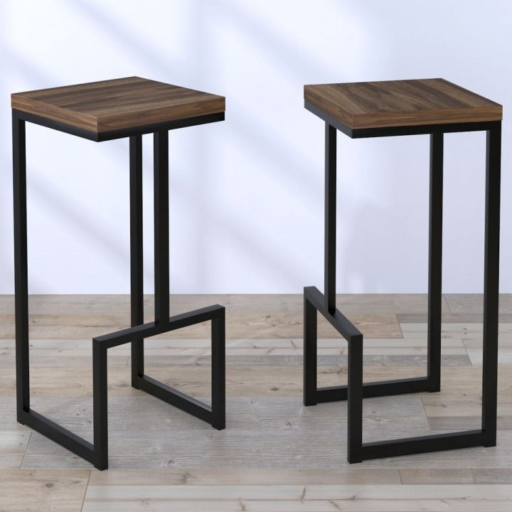 Rustic Sheesham Wooden Sitting Stool