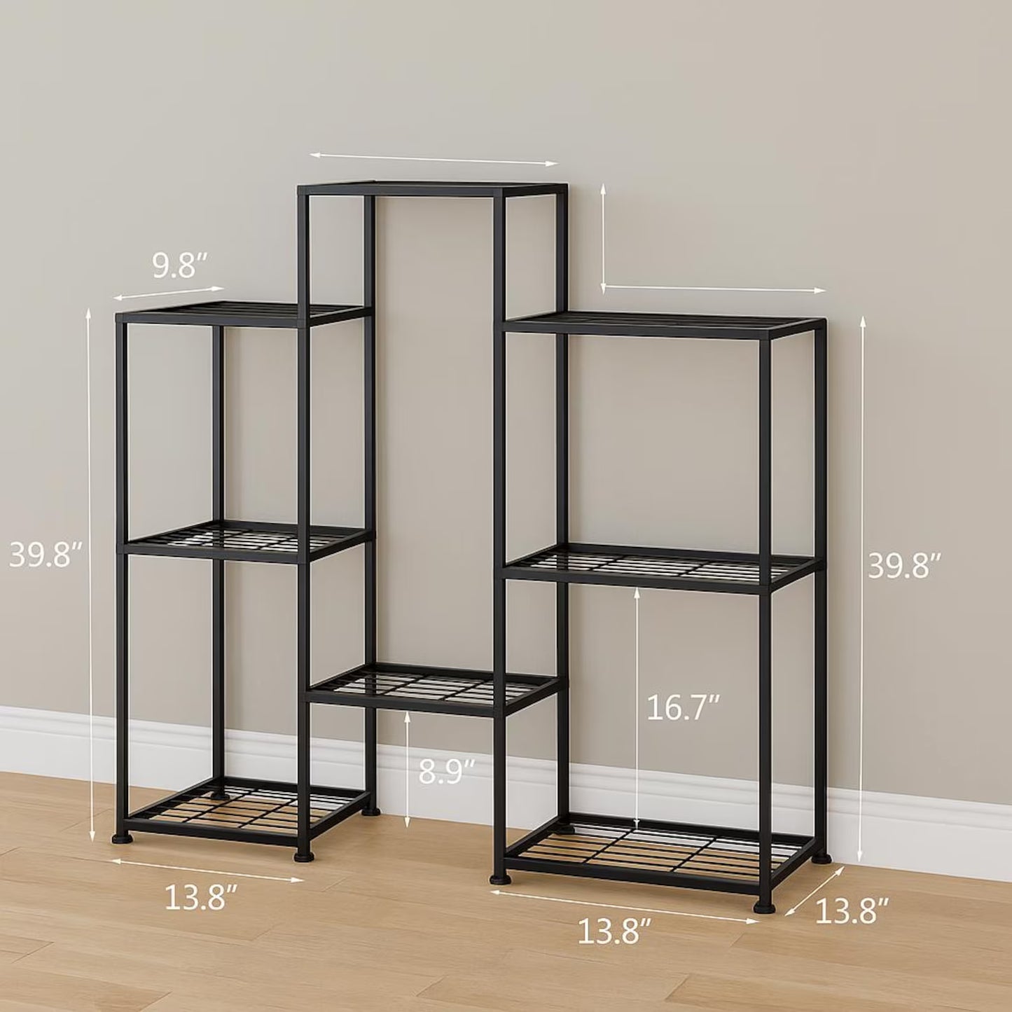 Durable Outdoor Plant Stand – Wrought Iron Design Adaptivo Furniture