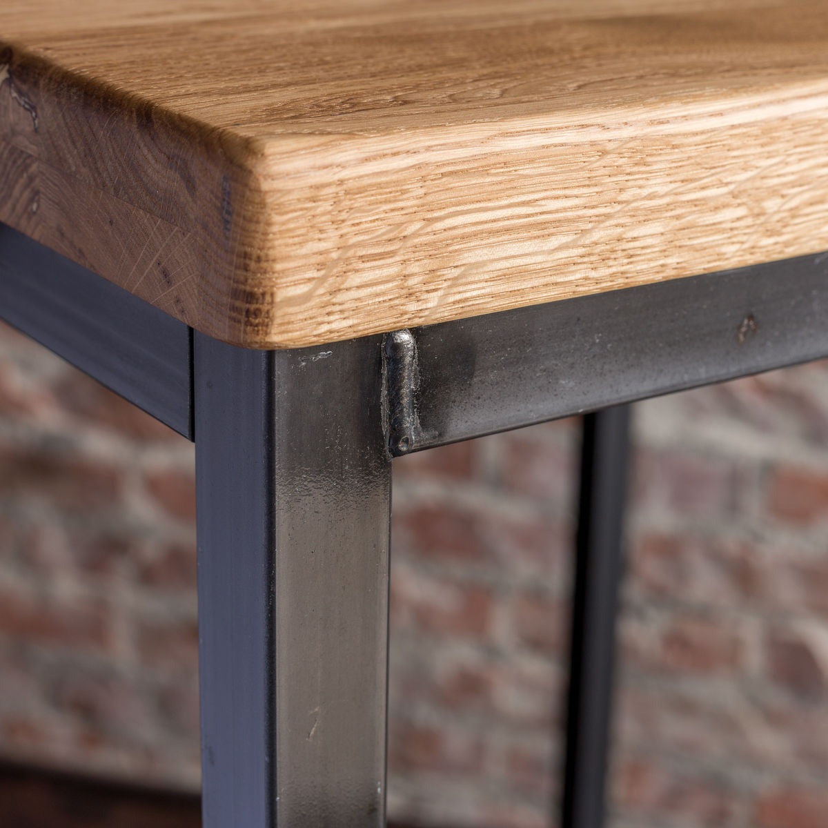 Rustic Wooden Bar Stool