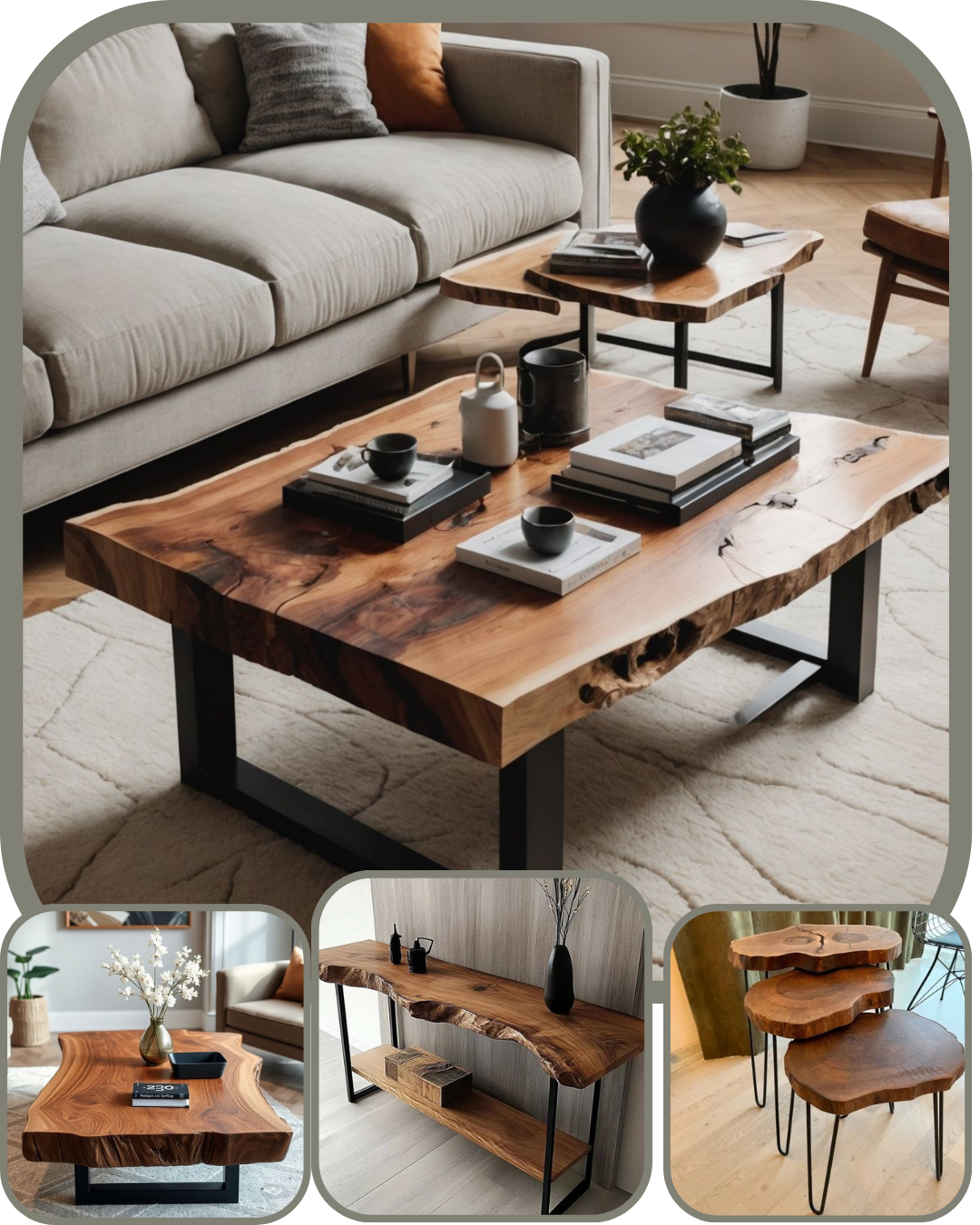Sheesham Live Edge Elegance