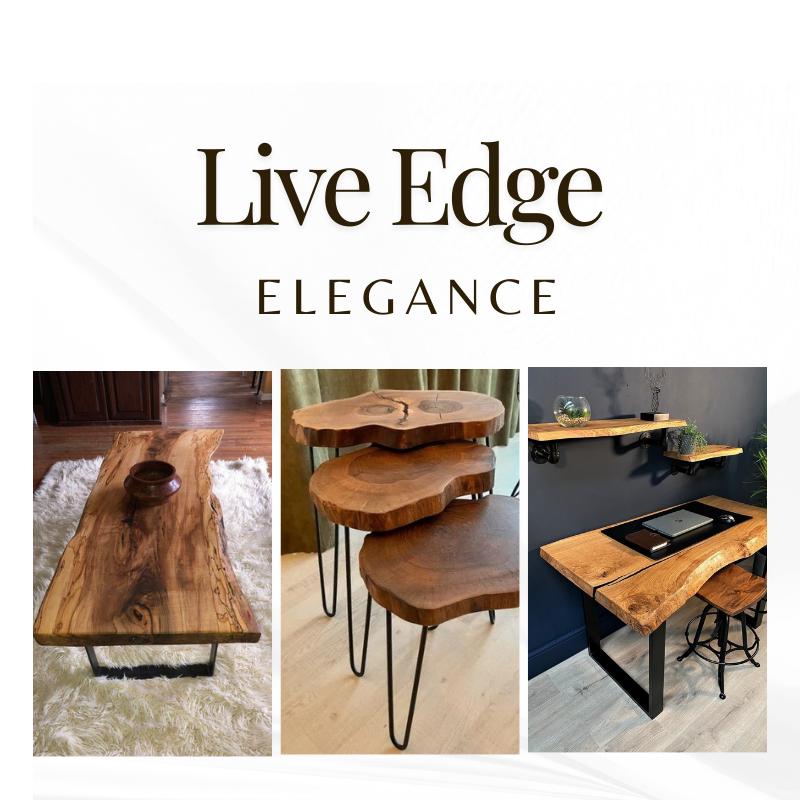 Sheesham Live Edge Elegance