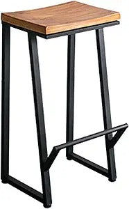 Industrial Vintage Wrought Iron Tall Stool