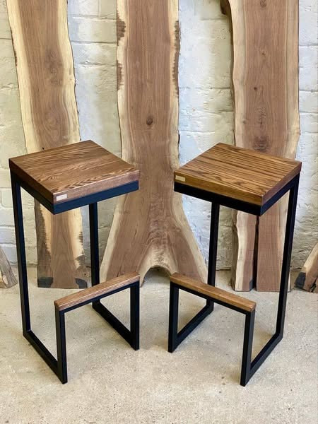 Rustic Sheesham Wooden Sitting Stool