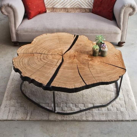 Sheesham Live Edge Central Table