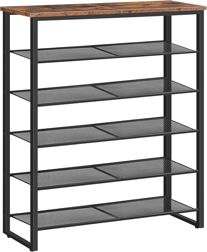 6-Tier Shoe Organizer, for 18-24 Pairs of Shoes, Large Capacity Shoe Storage Shelf