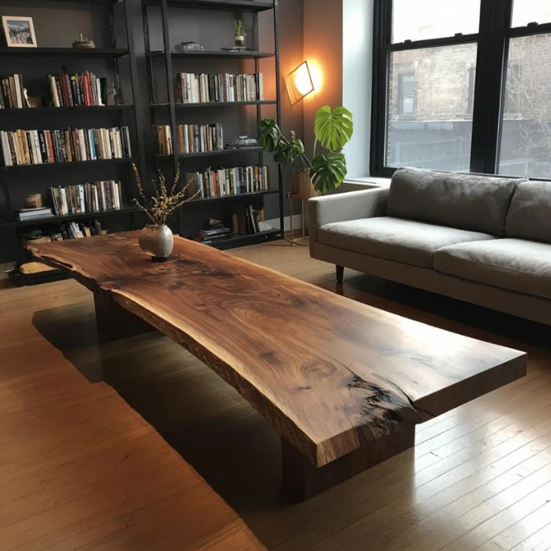 Handmade Sheesham Wood Coffee Table | Modern Wooden Coffee Table | Solid Wood Living Room Furniture