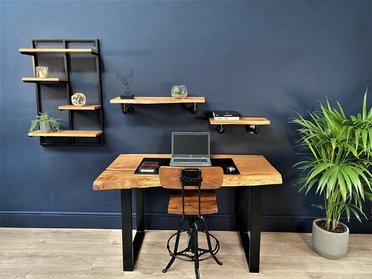 Live Edge Executive Desk