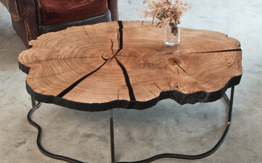 Sheesham Live Edge Central Table