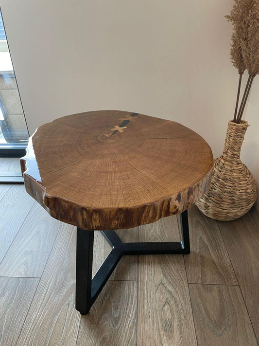 Live Edge Wooden Coffee Table