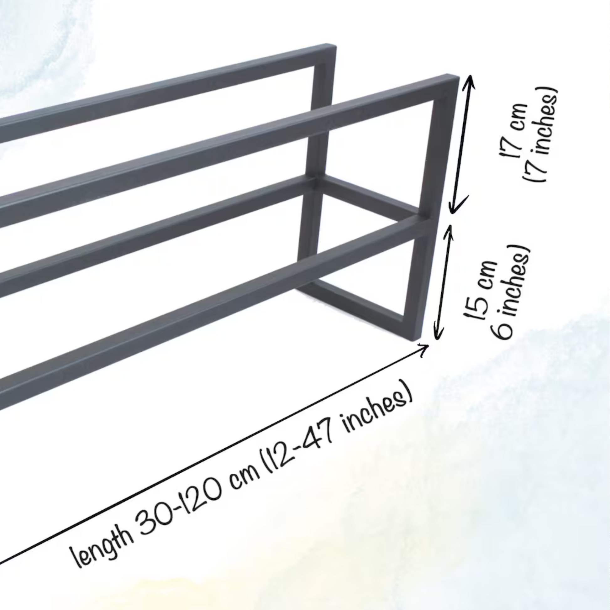 Yellow 2-Tier Shoe Rack by Adaptivo Furniture – Stylish & Functional Entryway Storage