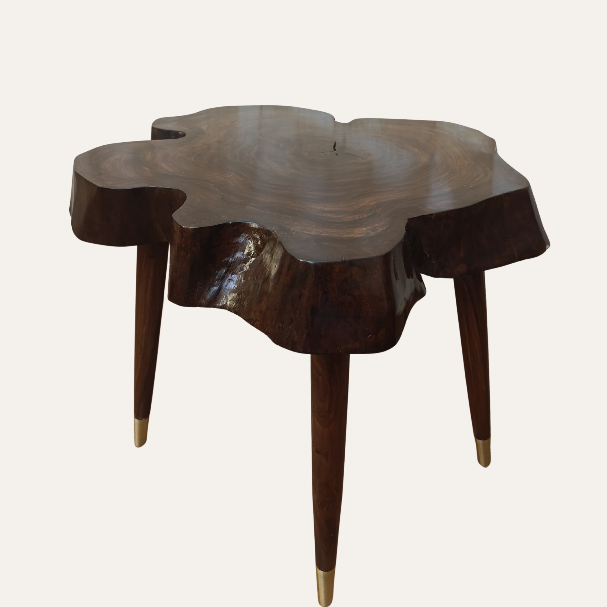 Handmade Rustic Sheesham Wood Coffee Table – Adaptivo Furniture