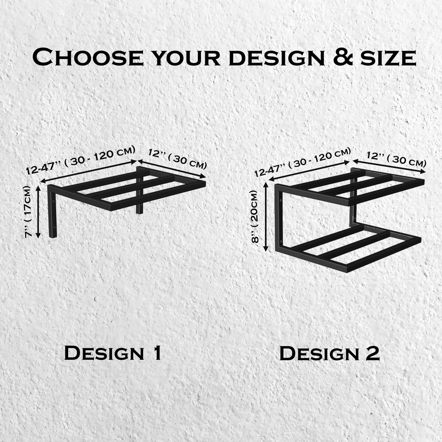 Modern Wall Mounted Shoe Shelf – Adaptivo Furniture Pakistan
