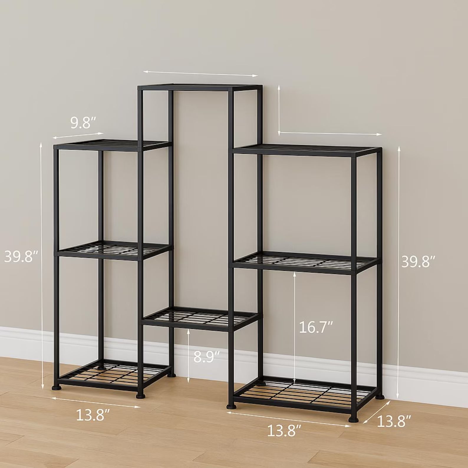 Durable Outdoor Plant Stand – Wrought Iron Design Adaptivo Furniture